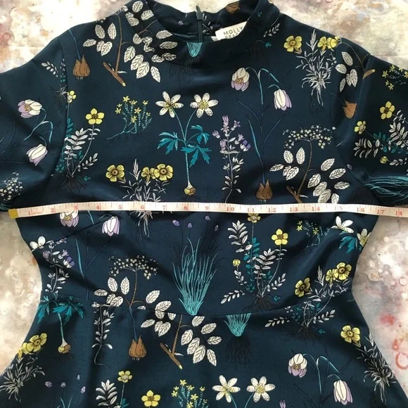 Molley Bracken | Blue Floral A-Line Dress 💙 - Picture 8 of 12